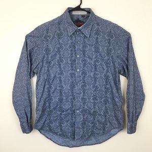 ROBERT GRAHAM Flip Cuff Button Down Detailed